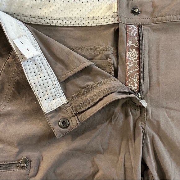 L.L.Bean Comfort Trail Shorts Women’s Size 10 Brown Nylon Stretch Hiking Outdoor - Picture 5 of 12